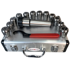 ER32 Collet Set with MT3 / MT4 / R8 Chuck Holder - Metex-Hammerox Industrial