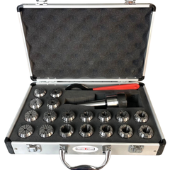 ER32 Collet Set with MT3 / MT4 / R8 Chuck Holder - Metex-Hammerox Industrial