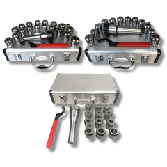 ER32 Collet Set with MT3 / MT4 / R8 Chuck Holder - Metex-Hammerox Industrial