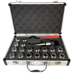 ER32 MT3 Collet Set with Chuck Holder - Metex-Hammerox Industrial