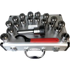 ER32 MT3 Collet Set with Chuck Holder - Metex-Hammerox Industrial