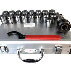 ER32 MT3 Collet Set with Chuck Holder - Metex-Hammerox Industrial
