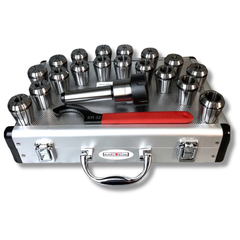 ER32 MT3 Collet Set with Chuck Holder - Metex-Hammerox Industrial
