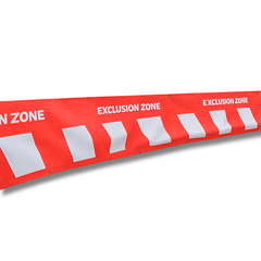 Exclusion Zone Banner Mesh