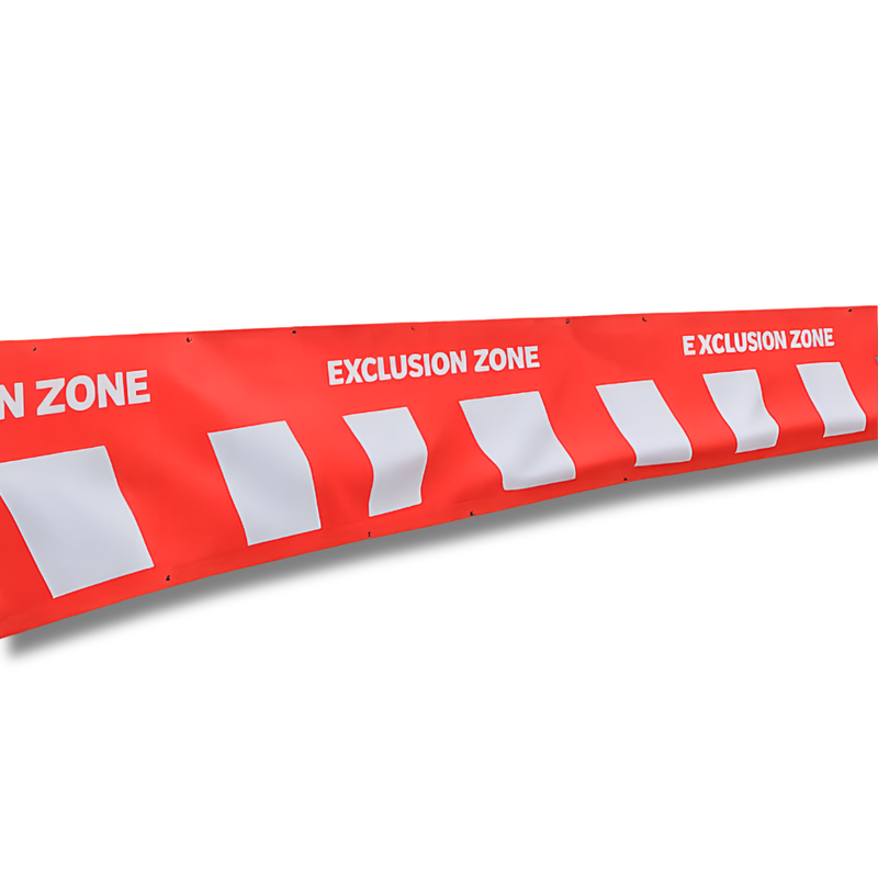 Exclusion Zone Banner Mesh