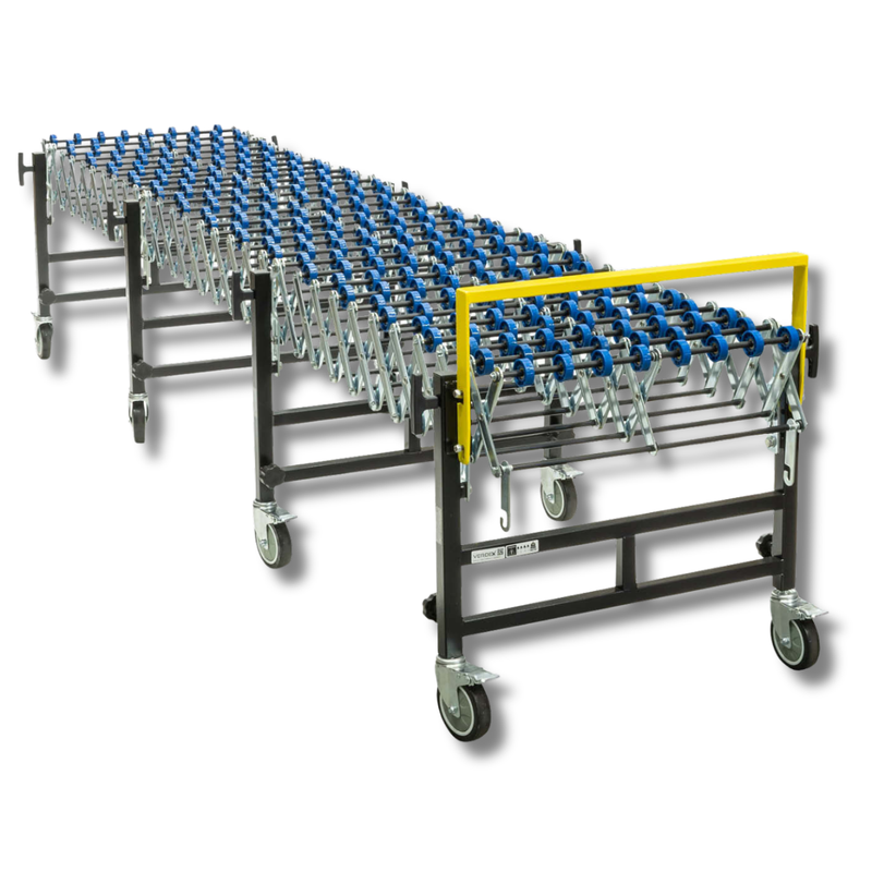 Expanding Nylon Skate Conveyor 1.1m to 4m-Hammerox Industrial