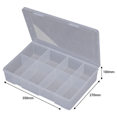 Extra Large Extra Deep Accessory Box 8 Compartments-Hammerox Industrial