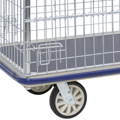 Extra Large Prestige Platform Trolley with Cage-Hammerox Industrial