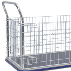 Extra Large Prestige Platform Trolley with Cage-Hammerox Industrial