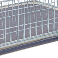 Extra Large Prestige Platform Trolley with Cage-Hammerox Industrial