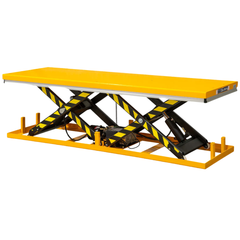 Extra Long Electric Scissor Lift Table-Hammerox Industrial