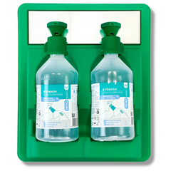 Eyewash Station with 2 x 500mL Bottles - AEROWASH