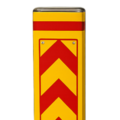 Fold Down Steel Car Park Bollard