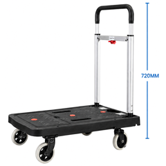 Foldable Plastic Platform Trolley-Hammerox Industrial