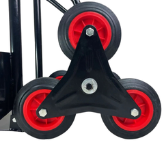 Foldable Stair Climbing Hand Trolley with 6 Wheels-Hammerox Industrial
