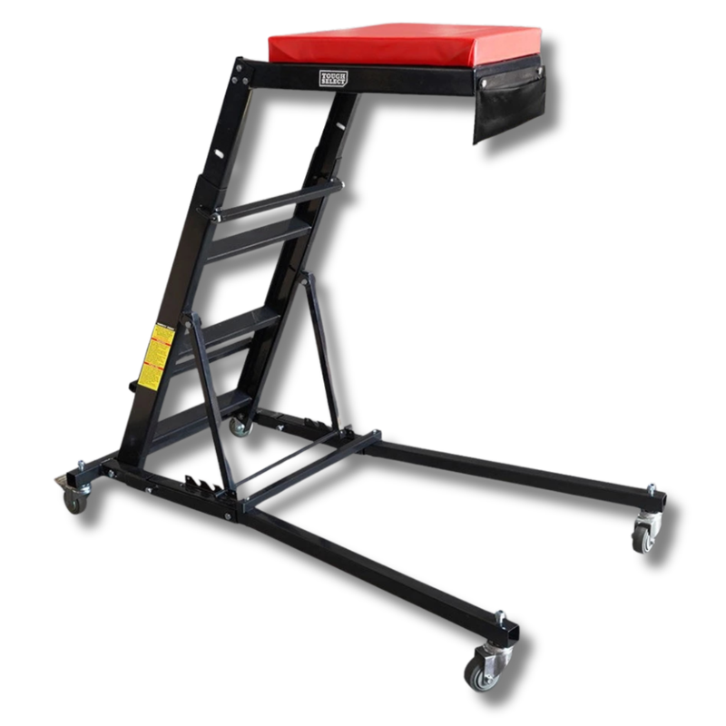 Foldable Topside Mechanic Creeper Workstation Ladder-Hammerox Industrial