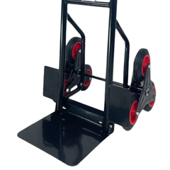 Foldable Stair Climbing Hand Trolley with 6 Wheels