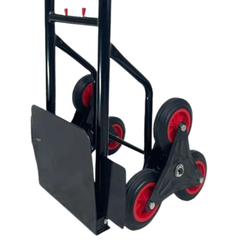 Foldable Stair Climbing Hand Trolley with 6 Wheels