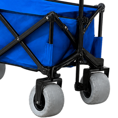 Folding Wagon Trolley with Beach Wheels-Hammerox Industrial