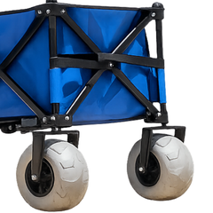 Folding Wagon Trolley with Beach Wheels-Hammerox Industrial