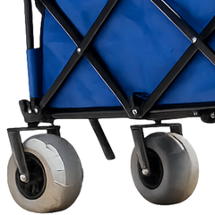 Folding Wagon Trolley with Beach Wheels-Hammerox Industrial