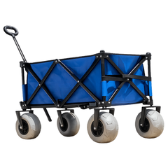 Folding Wagon Trolley with Beach Wheels-Hammerox Industrial