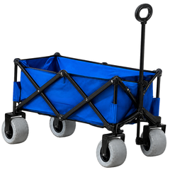 Folding Wagon Trolley with Beach Wheels-Hammerox Industrial