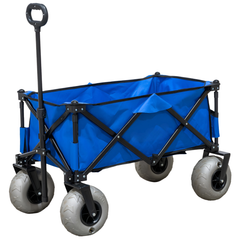 Folding Wagon Trolley with Beach Wheels-Hammerox Industrial
