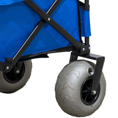 Folding Wagon Trolley with Beach Wheels-Hammerox Industrial
