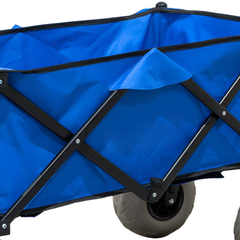 Folding Wagon Trolley with Beach Wheels-Hammerox Industrial