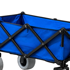 Folding Wagon Trolley with Beach Wheels-Hammerox Industrial