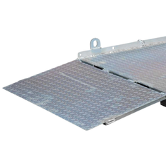 Forklift & Crane Transport Platform with Folding Ramp-Hammerox Industrial