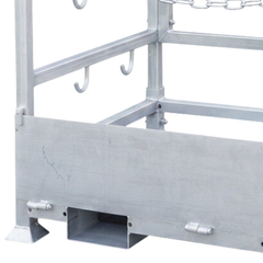 Forklift Gas Cylinder Storage Cage-Hammerox Industrial