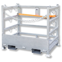 Forklift Gas Cylinder Storage Cage-Hammerox Industrial