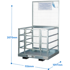 Forklift Safety Cage Work Platform-Hammerox Industrial