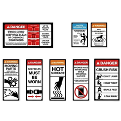 Forklift Safety Sticker Pack