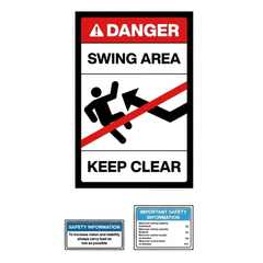 Forklift Safety Sticker Pack