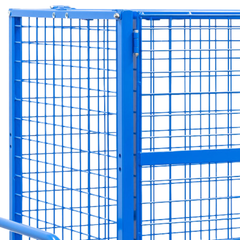 Full Cage Trolley with Double Swing Doors-Hammerox Industrial