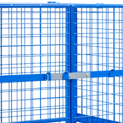 Full Cage Trolley with Double Swing Doors-Hammerox Industrial