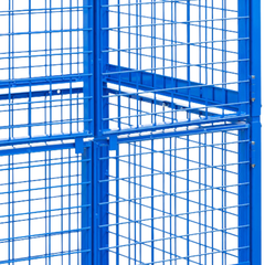 Full Cage Trolley with Double Swing Doors-Hammerox Industrial