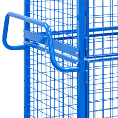Full Cage Trolley with Double Swing Doors-Hammerox Industrial