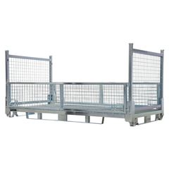 Full Height Double Width Storage Cage-Hammerox Industrial