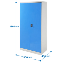 Full Height Industrial Storage Cabinet-Hammerox Industrial