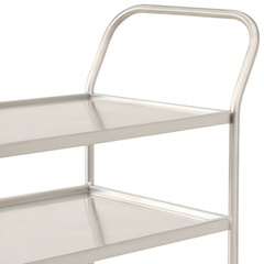 Fully Welded 3 Tier Stainless Steel Trolley-Hammerox Industrial