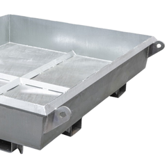Galvanised Concrete Collection Tray-Hammerox Industrial