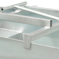 Galvanised Drum Trolley with Bund 230L-Hammerox Industrial