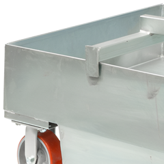 Galvanised Drum Trolley with Bund 230L-Hammerox Industrial