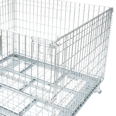 Galvanised Mesh Storage Cage-Hammerox Industrial