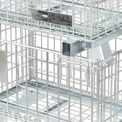 Galvanised Mesh Storage Cage-Hammerox Industrial