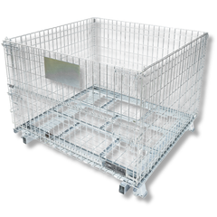 Galvanised Mesh Storage Cage-Hammerox Industrial